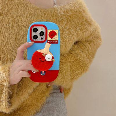 Retractable Stand Rotating Racket Protective Shockproof Mobile Phone Accessories Cover Case For IPhone 14 15 Pro 16 Pro Max photo-4