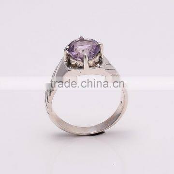 AMETHYST Ring,925 Sterling Silver Jewelry Wholesale,WHOLESALE SILVER JEWELRY,SILVER EXORTER,SILVER JEWELRY FROM INDIA photo-3