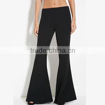 New Style wide-leg trousers lady flared trousers lady trousers