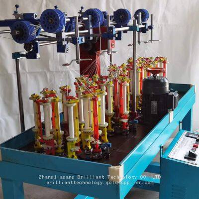 High Speed Round and Flat Rope Braiding Machine photo-3