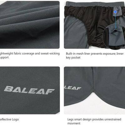Men′s 3 Inches Quick Dry Running Shorts Gym Athletic Shorts photo-2