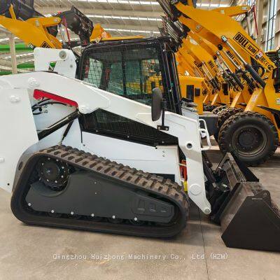 2025 New Design High Quality Compact Skid Steer Loader HZM SK1300 with EPA4 E5 Engine
