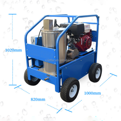 Industrial Grade 340bar High Pressure Hot Water Cleaning Machine Equipment Vehicle Heavy Oil Cleaning Equipment