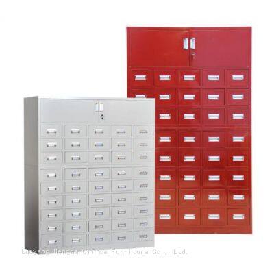 Industrial Herb Cabinet Stainless Steel|Steel TCM Herb Bucket Cabinet 1.2m for Daily Prescription Use