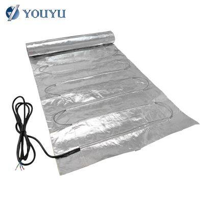 Aluminium Foil Floor Heating Mat for Under Tile Heating System Floor Heating for Tile Floors