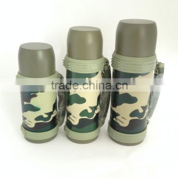 1500/2000ml Personalized Fashion Military Camouflage Stainless Steel Vacuum Travel Hot Pot