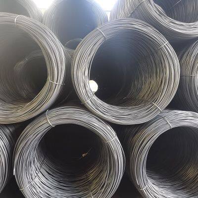 Low Carbon Steel Wire Rod Factory Price 5.5mm 6.5mm Hot Rolled Wire Rod on Stock photo-2