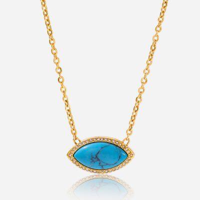 Industrial Style Stainless Steel Necklace - CNC Machined With 0.5 Micron TiN Protection