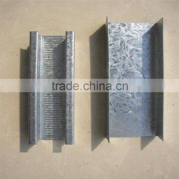 Galvanized Steel Wall Partition Profile Channel System