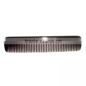 High end cellulose acetate comb, pocket men comb