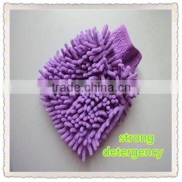 Prices low promotional practical microfiber chenille gloves, cleaning helpers