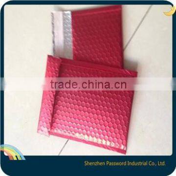 guangdong china #7 Aluminum padded bubble envelope/ red color foil bubble bags