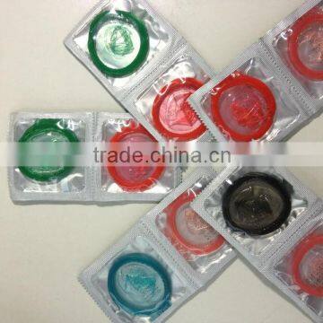 Colorful condoms OEM latex condoms factory condom