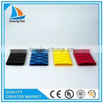 cross-line colorful polyolefin material nonslip heat shrink tubing