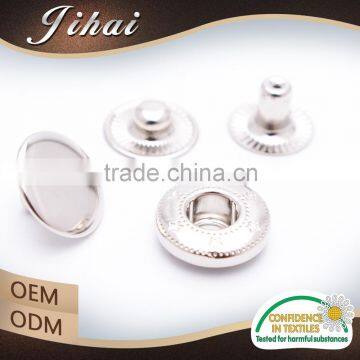 Garment Accessory White Coat Sterling Silver Press Stud Buttons photo-2