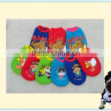 The pet clothing supplies of cheap wholesale a lot of color design