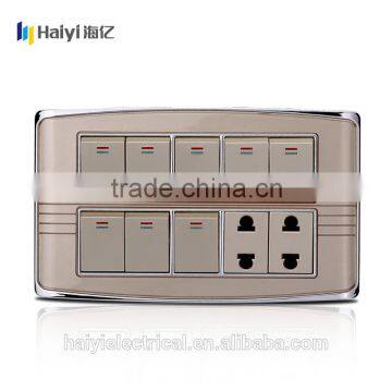 Hot sale 8+2 switch wall switch made in china