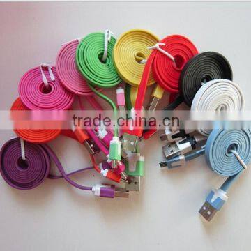 Factory Supply Noodles V8 Micro Usb Cable for Samsung HTC LG SONG photo-3