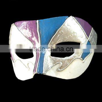 Party Magic Fang Venice Feather Mask Masquerade Ball Half Face Coloured Drawing or Pattern for Women photo-6