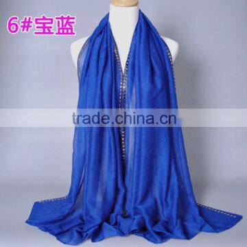 Wholesale New Arrvial Studs Beaded Muslim Hijab Scarf Shawl Quality Choice photo-6