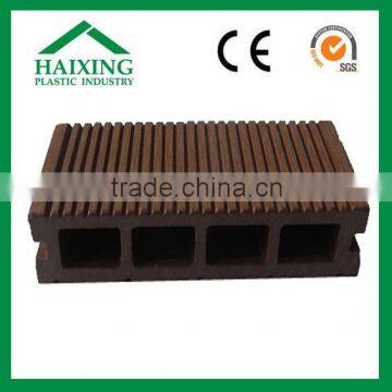 wpc deck tile edge strips pvc dado with CE,SGS,ani-UV