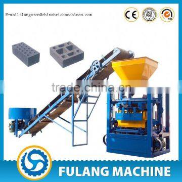 automatic block machine hollow block brick recycling machine small factory machine