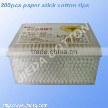 cotton buds (200pcs cotton tipped /box)