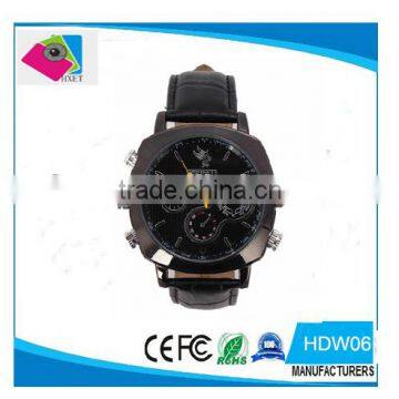 1080p hidden cam voice recorder dvr waterproof wrist watch camera