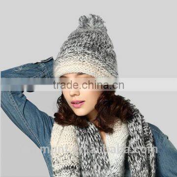 High quality chic crochet beanie hat handmade crochet hats for sale