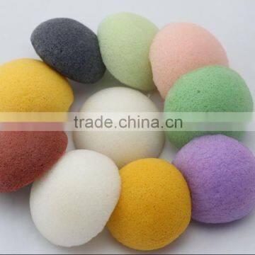 100% biodegradable natural conjac facial sponge