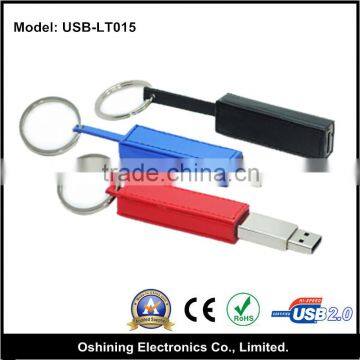 Colorful Hand-putting Leather USB Flash Drive Bulk Cheap ( USB-LT015 )