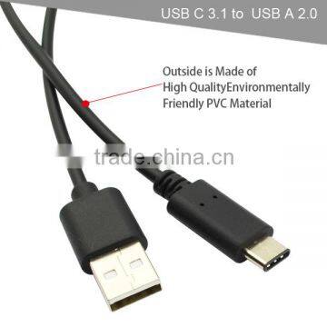 USB C 3.1 to USB A 3.0 Type-C Charger Cable