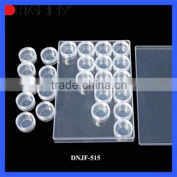 PS Clear Cosmetic Jar Set Packaging,PS Cosmetic Jar Set