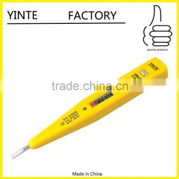 China factory Lifetime warranty Free sample New ABS LCD Display Electronic and Led Digital voltage tester pen