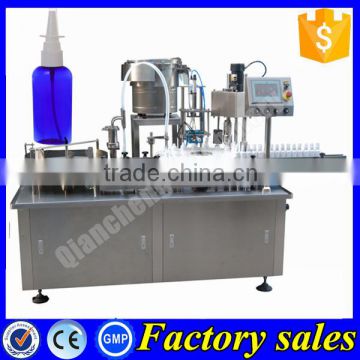 Door to door bottle filling machine,nasal spray filling machine from china