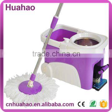 High Quality Cleaning Product Microfiber Magic Mop 360 with Big Wheels