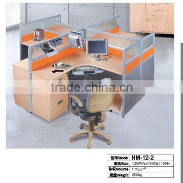 Hot sell 4 people office desk made in China