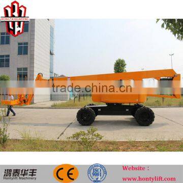 13.76m CE self-propelled hydraulic arm articulating boom lift platform