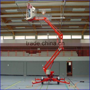 (8-16m)hydraulic mobile trailer mounted boom lift working platforms