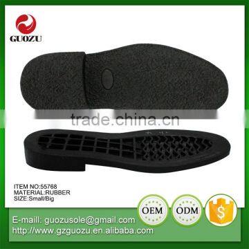 fashion elegant footwears casual leather rubber sheet shoe sole