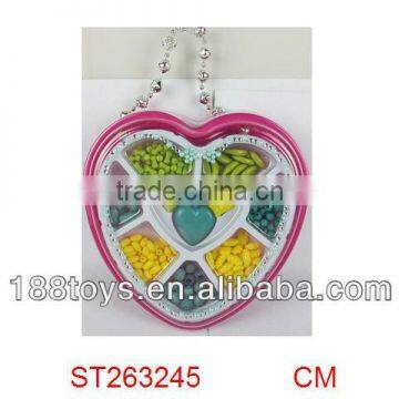 Plastic toys jewelry DIY craft beads set