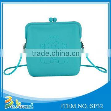 Latest arrival single-shoulder silicone rubber bag