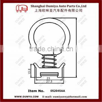 Spring E-Fitting for E Track / Zinc Plated or Black / Rashing Ring 052045AA