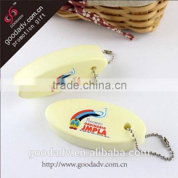 2015 high quality OEM promotional fashion sublimated keychain