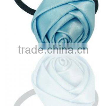 2014 China wholesale new product rose flower headband, mint headband, satin headband