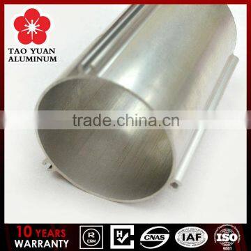 OEM fluorocarbon mill finish extrusion aluminum profiles tubes