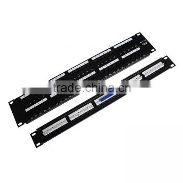 19 Inches UTP Cat3 RJ11 25 50port Patch Panel photo-3