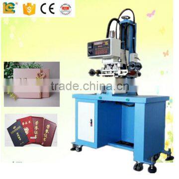 alibaba express dongguan hot stamping machine for notebook and wedding cards TC-200