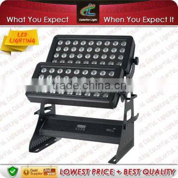 IP65 72pcs x 8w RGBW 4 in 1 Outdoor LED Wall Washer Lights