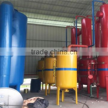 convert waste tire to fuel oil with CE/ISO tyre recycling machine waste tire to diesel oil